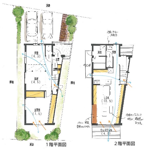 諸の木_間取り